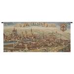 Florence Ancient Map Italian Wall Hanging Tapestry