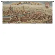 Florence Ancient Map Italian Tapestry
