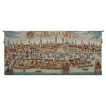 Venice Ancient Map Italian Wall Hanging Tapestry