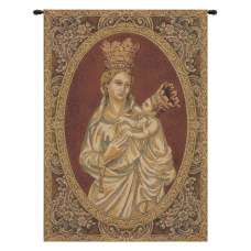 Madonna from Trapani Italian Wall Hanging Tapestry