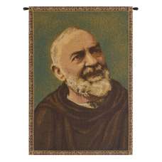 Padre Pio Father Pio Italian Wall Hanging Tapestry