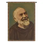 Padre Pio Father Pio Italian Wall Tapestry