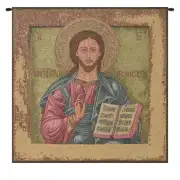 Christ Pantocrator Icon Italian Tapestry