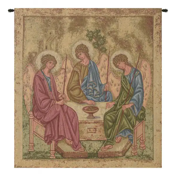 Holy Trinity Icon Italian Wall Tapestry