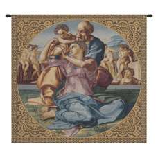 The Holy Family Italian Tapestry Wall Hanging