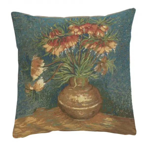 Lilies by Van Gogh French Couch Cushion