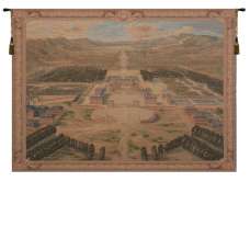 Versailles Castle XVII French Tapestry Wall Hanging