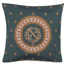 Blue Napoleon Decorative Tapestry Pillow