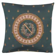 Blue Napoleon French Couch Cushion
