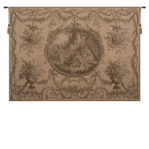 Charlotte Home Furnishing Inc. France Tapestry - 58 in. x 42 in. Francois Boucher | Fountaine de l'amour French Wall Tapestry