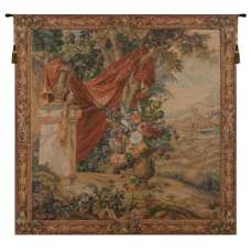 Bouquet Au Drape II French Tapestry Wall Hanging