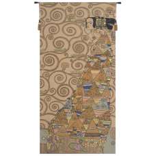 L'Attente Klimt a Droite Clair French Tapestry