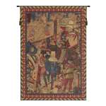 Le Tournai I Vertical European Tapestry Wall hanging