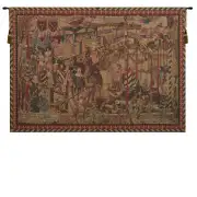 Le Tournai Horizontal French Wall Tapestry