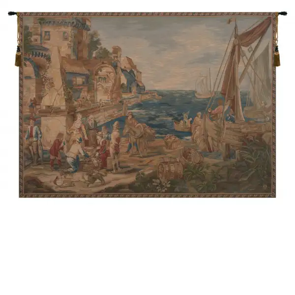 Return of Peche French Wall Tapestry