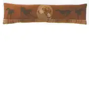 Dog Scottish Bolster Cushion - 35 in. x 10 in. Cotton by Charlotte Home Furnishings