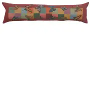 Assorted Butterflies Bolster Cushion - 35 in. x 10 in. Cotton by Charlotte Home Furnishings