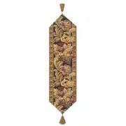 William Morris Flowers Belgian Table Runner