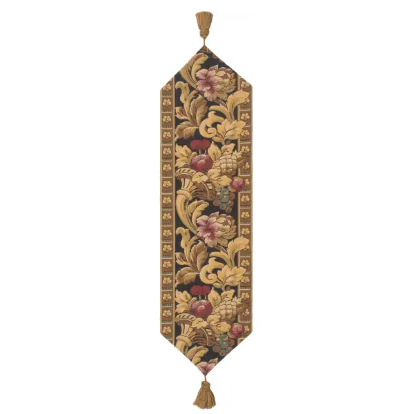 William Morris Flowers Belgian Table Runner