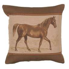 Horse Belt Decorative Tapestry Pillow