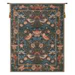 Birds Face to Face I European Tapestry Wall hanging