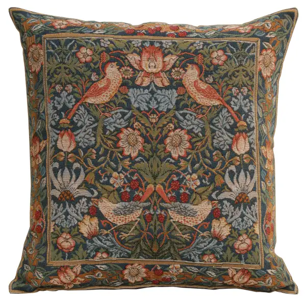 Birds Face to Face II French Couch Cushion
