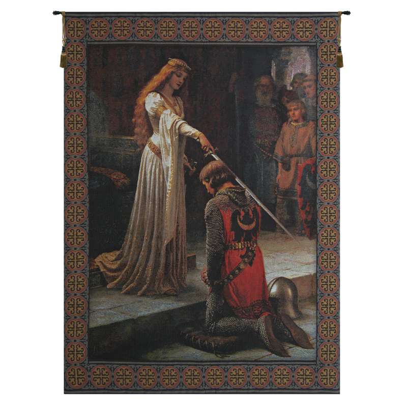Accolade With Border Flanders Tapestry Wall Hanging