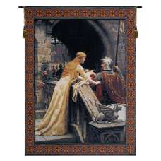 God Speed With Border Flanders Tapestry Wall Hanging