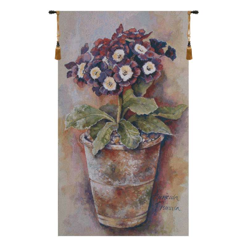 Primula Belgian Tapestry Wall Hanging