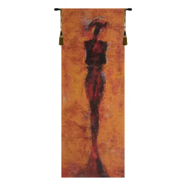 Africa Red Belgian Wall Tapestry