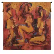 Africa Flanders Belgian Tapestry Wall Hanging