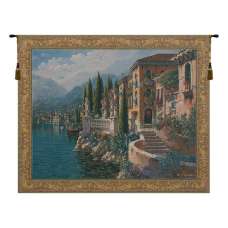 Morning Reflections Flanders Belgian Tapestry Wall Hanging