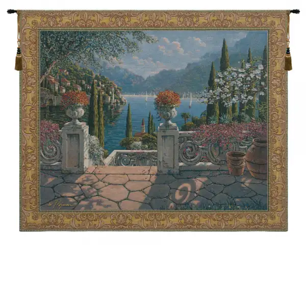 Charlotte Home Furnishing Inc. Belgium Tapestry - 46 in. x 38 in. Robert Pejman | Italian Terrace