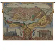 Toledo Belgian Tapestry Wall Hanging - 70 in. x 52 in. Cotton/Viscose/Polyester by Charlotte Home Furnishings