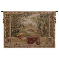 Verdure Au Chateau II French Tapestry