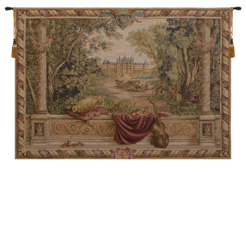 Verdure Au Chateau II French Tapestry
