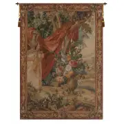 Bouquet Au Drape I French Wall Tapestry - 44 in. x 58 in. Wool/cotton/others by Charlotte Home Furnishings