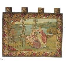 Ladies at the Terrace 2 Italian Tapestry