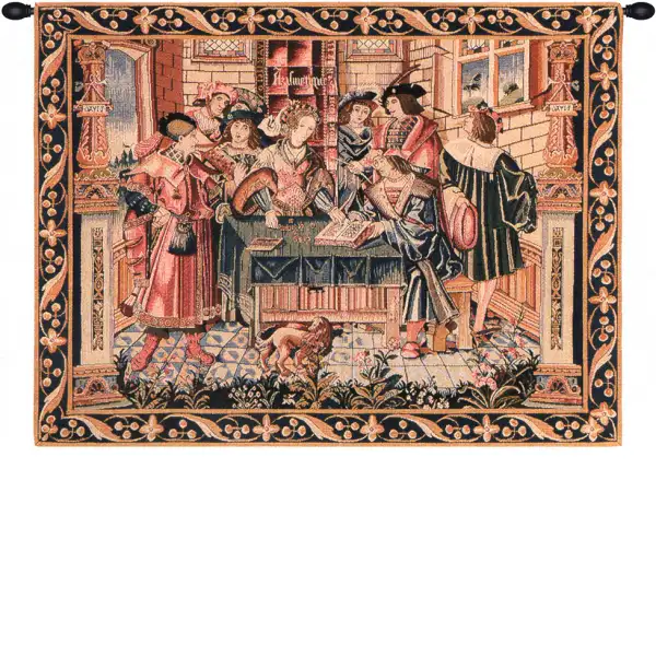 The Accountant French Wall Tapestry