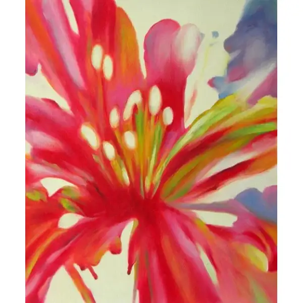 Lily Blossom Canvas Oil Painting