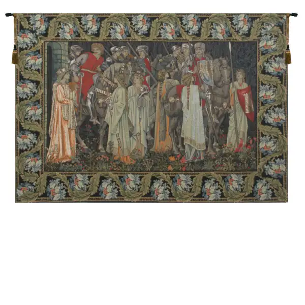 The Holy Grail  Belgian Tapestry Wall Hanging