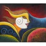 Goddess Canvas Oil Painting