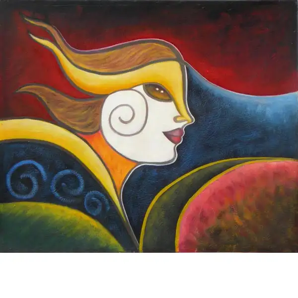 Goddess Canvas Oil Painting