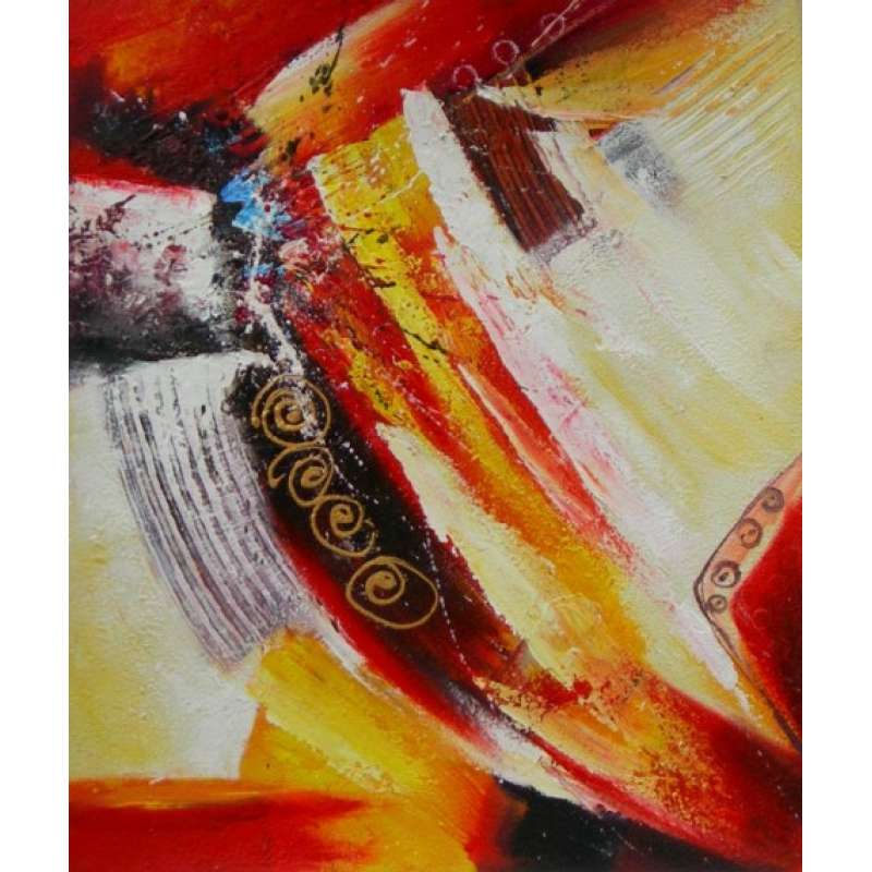 Homage to the Abstract Canvas Oil Painting