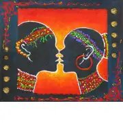 Kiss Canvas Oil Painting
