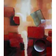 Blocks and Marbles Canvas Oil Painting