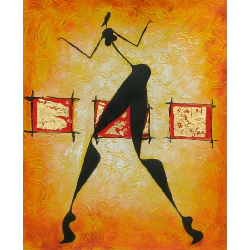 Dancing With Myself Canvas Oil Painting