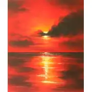 Sea of Fire Canvas Oil Painting
