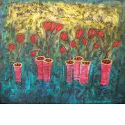 Flowers of the Heart Canvas Oil Painting