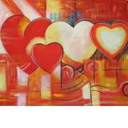 All Hearts Canvas Oil Painting